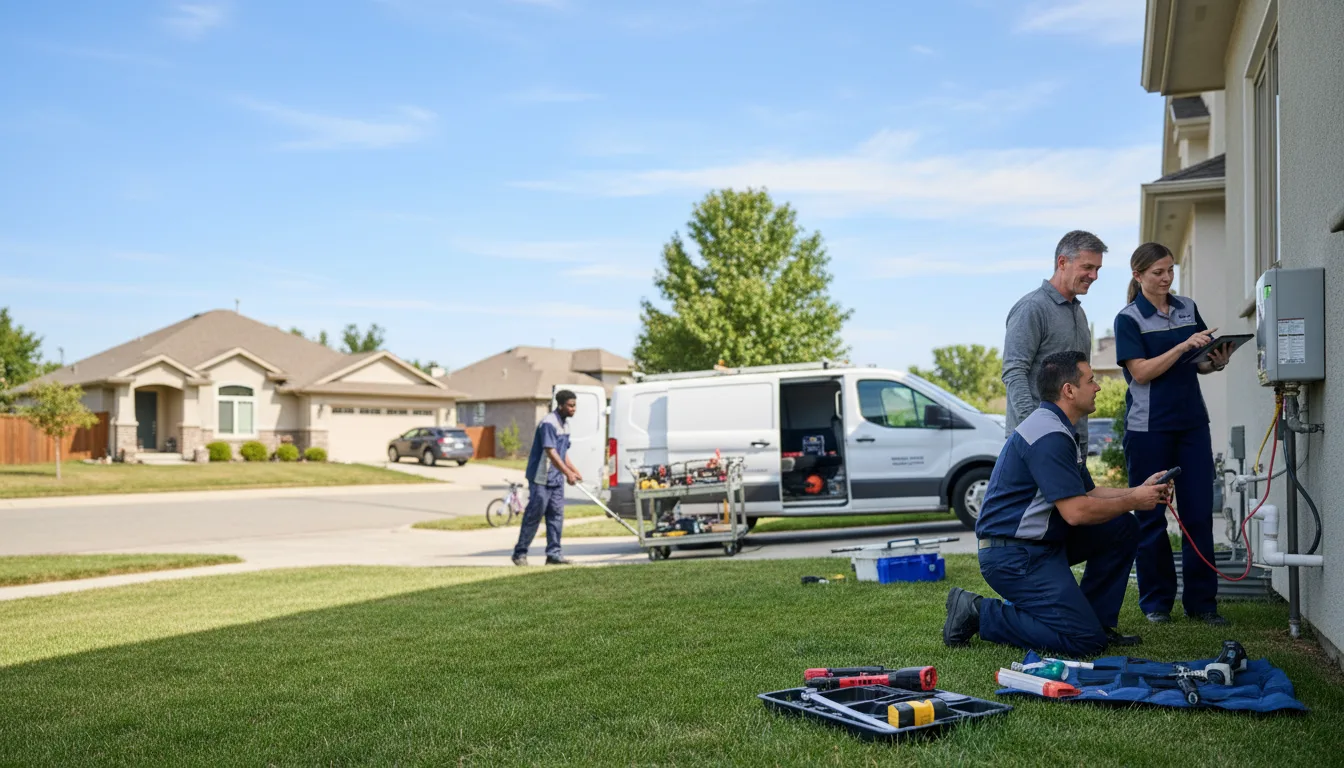 Tankless water heater service in Squaw Valley, CA